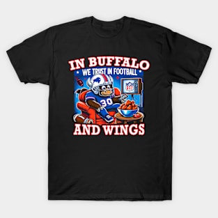 2023 Funny Buffalo Graphic Football Fan T-Shirt